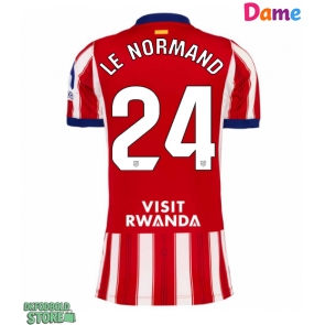 Atletico Madrid Robin Le Normand #24 Replika Hjemmebanetrøje Dame 2026-27 Kortærmet